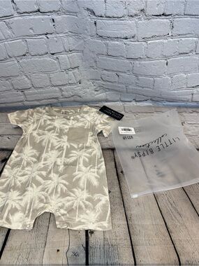 Little Bipsy Palm Trees Shortie Romper